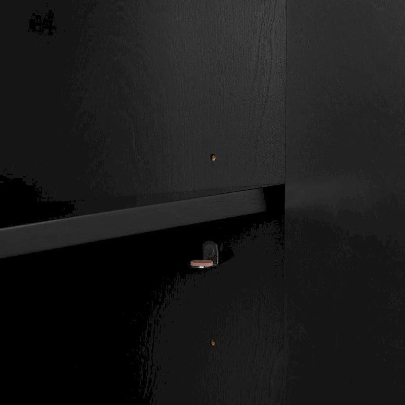 Crosley Blair Sideboard Dark Brown/Gold