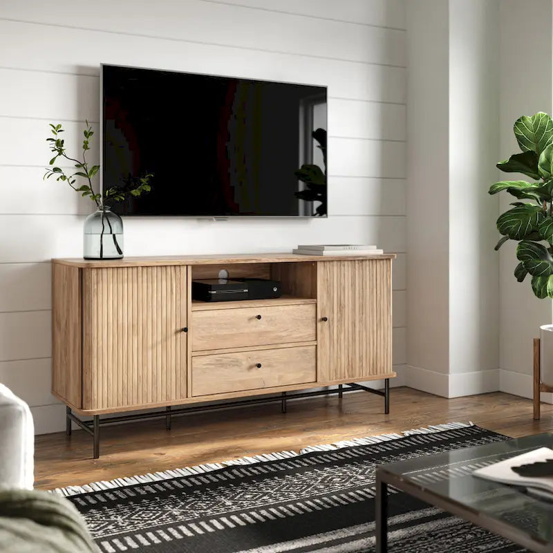 Hikari Curved Sideboard Buffet