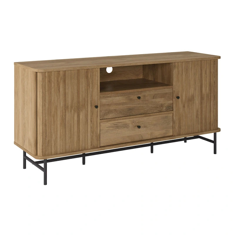 Hikari Curved Sideboard Buffet