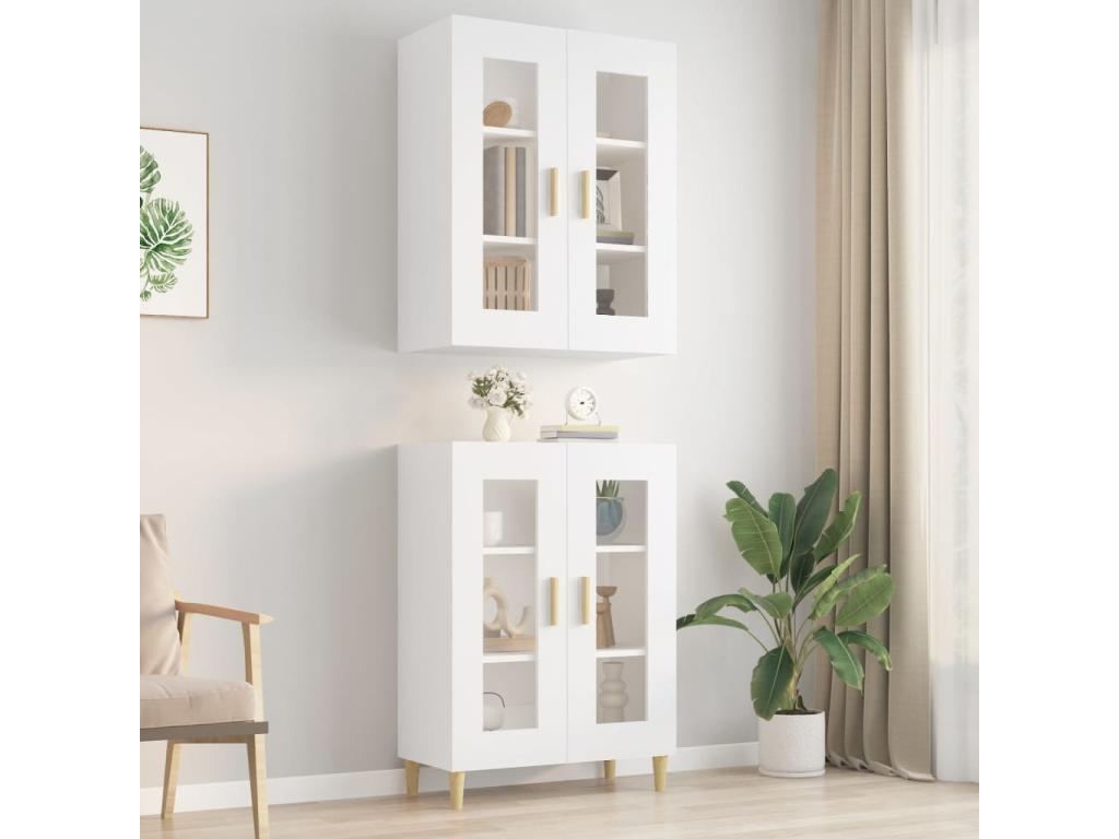White Wardrobe, 69.5 x 34 x 90 cm