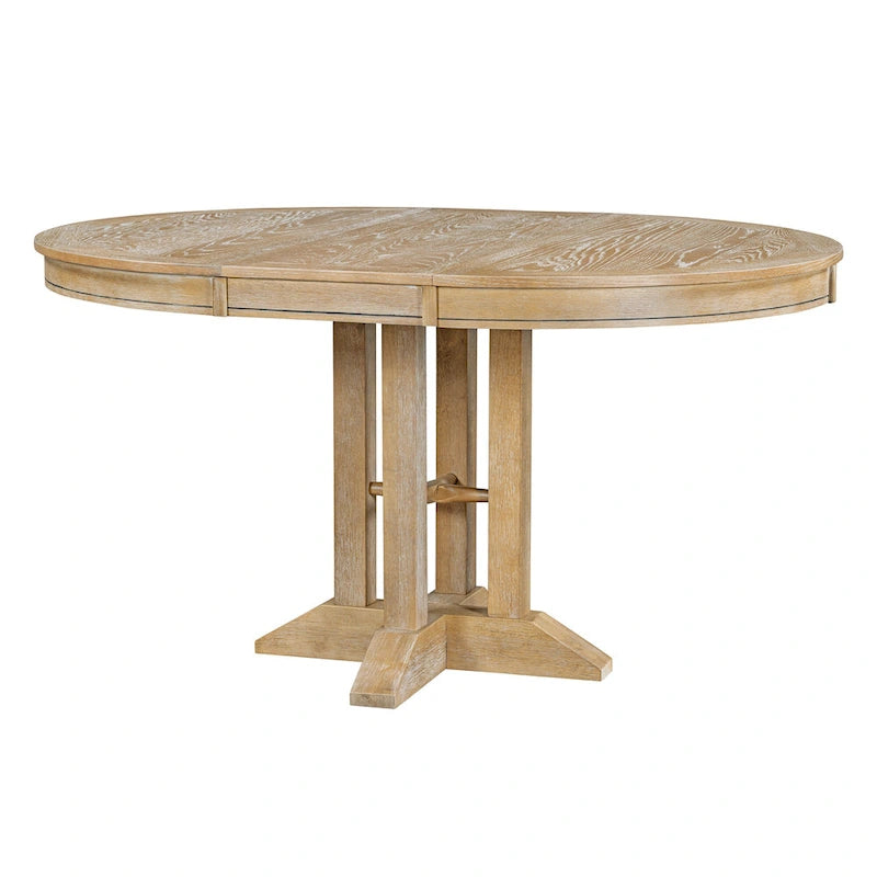 Dining Table Extendable Round Table