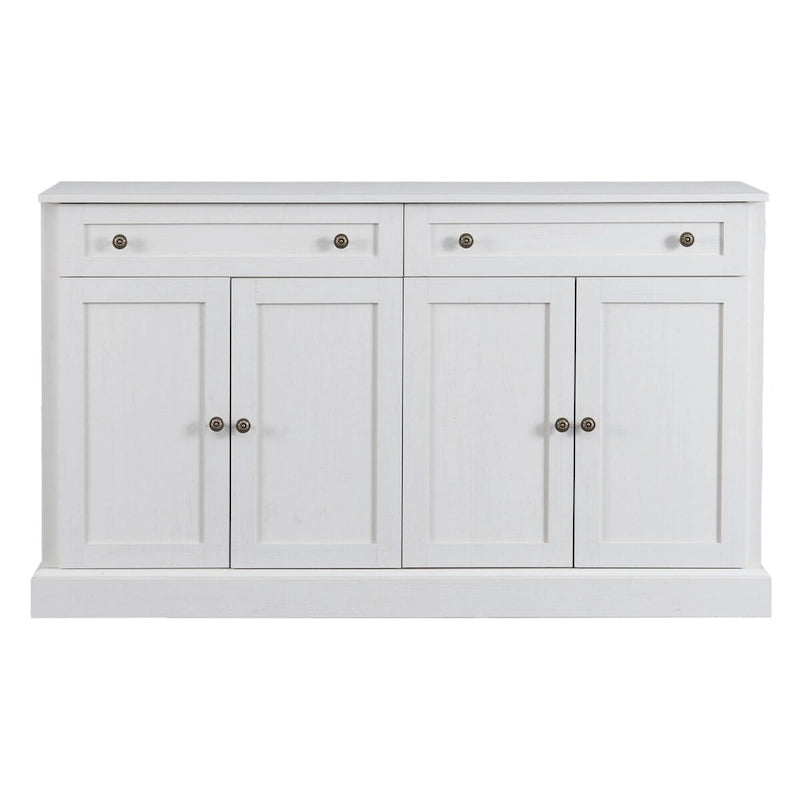 Kitchen Sideboard Buffet Cabinet with 2 Drawers and 4 Doors