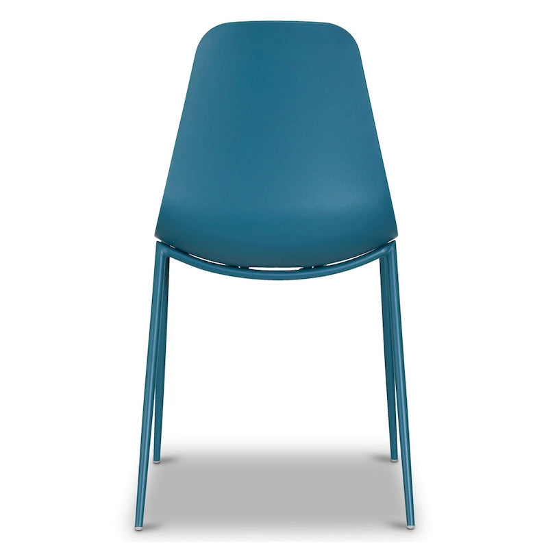 Poly & Bark Isla Modern Dining Chairs (Set of 4) - Indoor or Outdoor Use