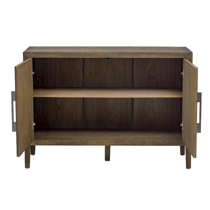 47  Vintage Style Wood Kitchen Accent Buffet Sideboard Cabinet