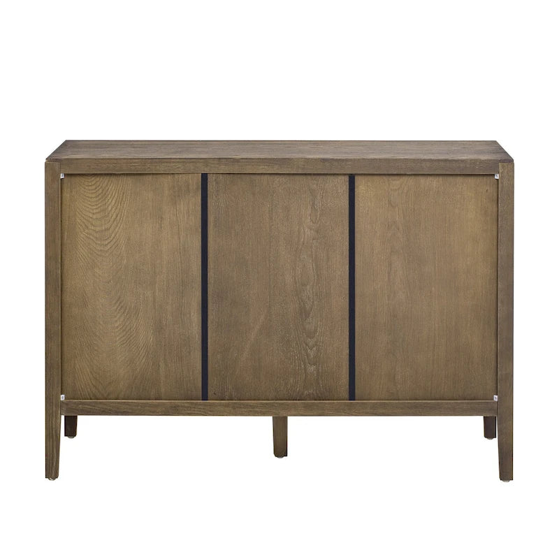 47  Vintage Style Wood Kitchen Accent Buffet Sideboard Cabinet