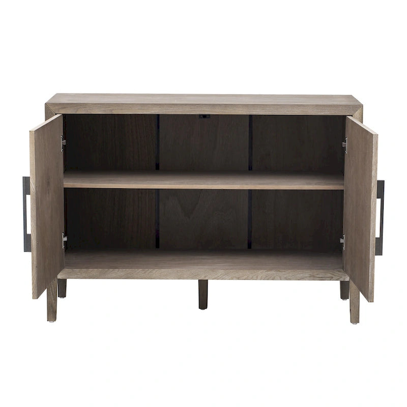 47  Vintage Style Wood Kitchen Accent Buffet Sideboard Cabinet