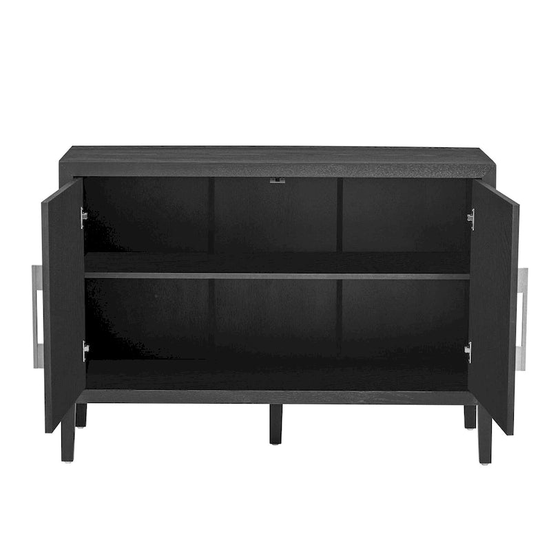 47  Vintage Style Wood Kitchen Accent Buffet Sideboard Cabinet