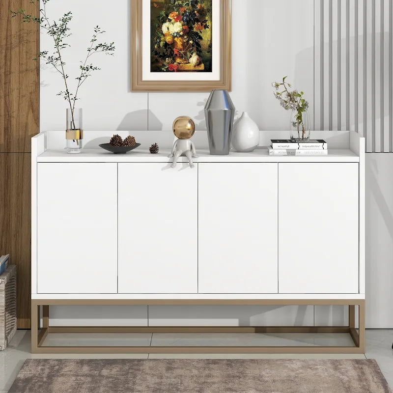 Modern Sideboard Elegant Buffet Cabinet with Large Storage Space