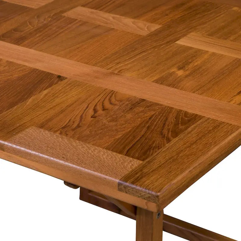 Teak Puzzle Table