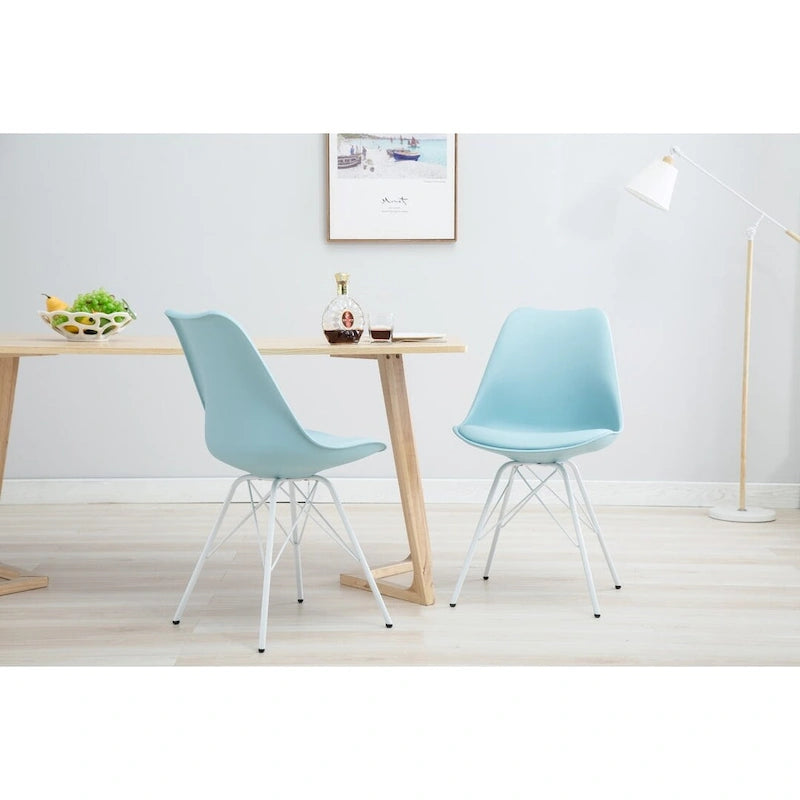 Porthos Home Mid-Century Modern Set of 2 Dining Room Chairs - N/A