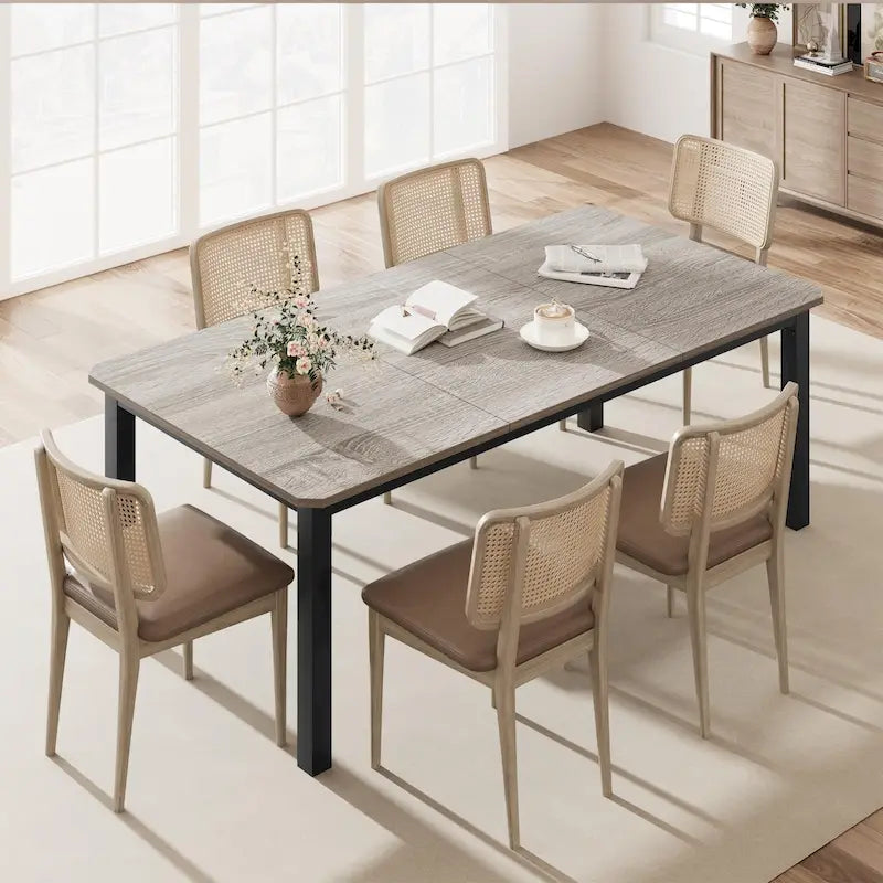 Industrial Dining Table For 6~8 People