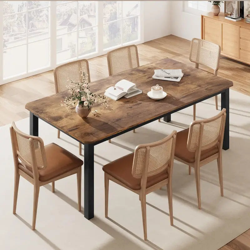 Industrial Dining Table For 6~8 People