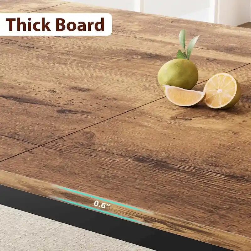 Industrial Dining Table For 6~8 People