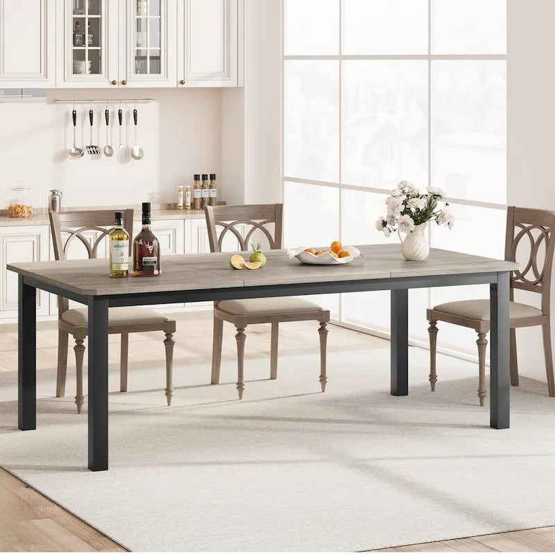 Industrial Dining Table For 6~8 People