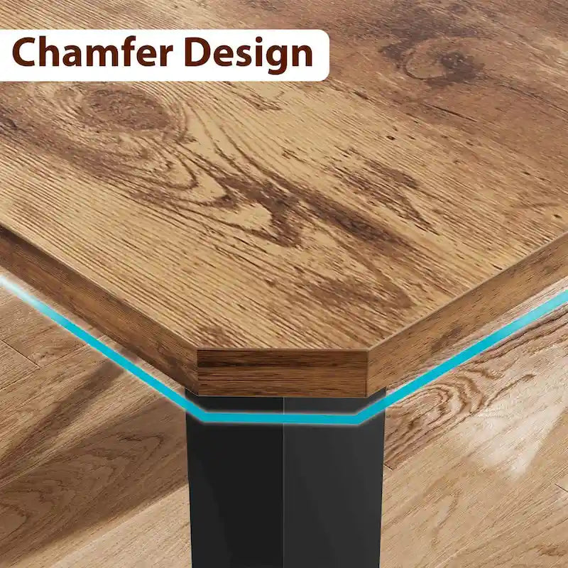 Industrial Dining Table For 6~8 People