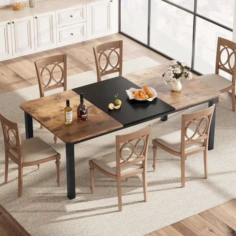 Industrial Dining Table For 6~8 People