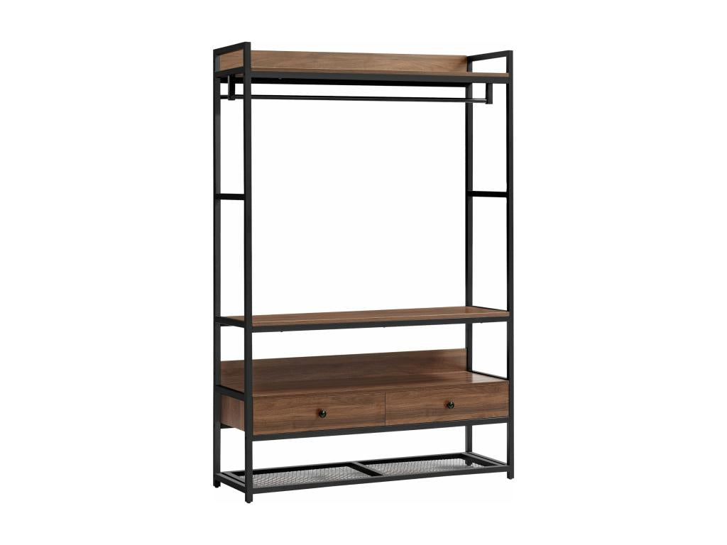 Black Metal Home Furniture, 120 x 40 x 180 cm