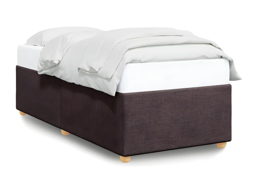 Brown Bed Frame, 90 x 190 cm
