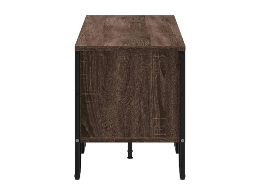 Brown Engineered Wood TV Stand, 180 x 34 x 41 cm