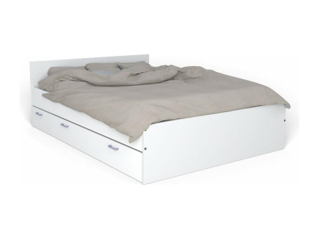 White Bed, 140 x 190 cm - dlz1766576307383
