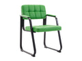 Green Accent Chair, 59 x 58 x 84 cm