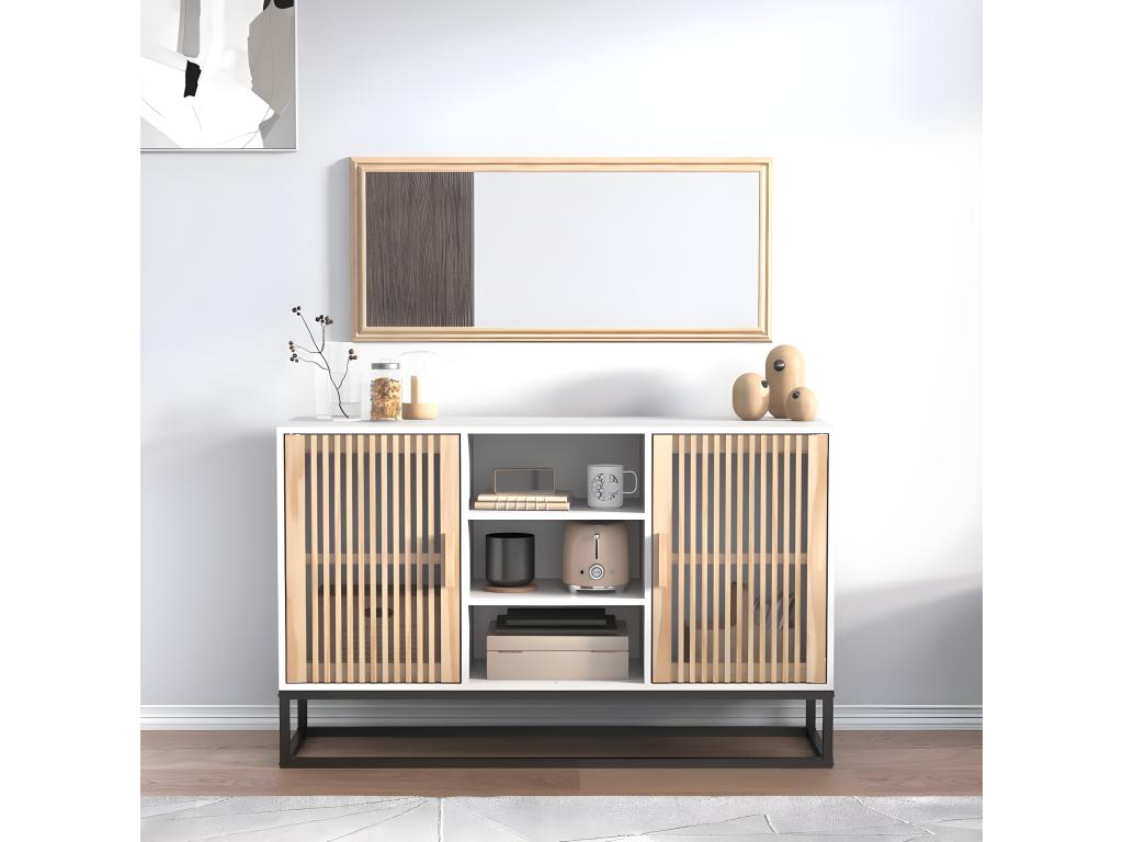 White Sideboard, 105 x 30 x 65 cm