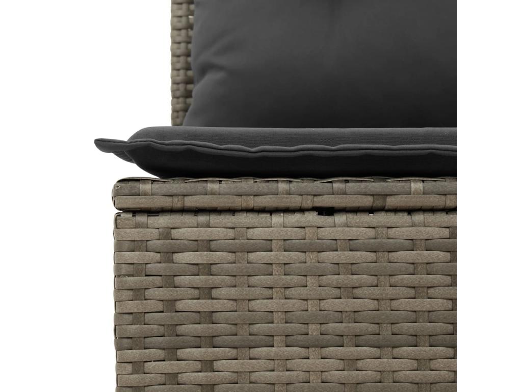 Gray Woven Resin Wicker Outdoor Furniture Set - dlz1766576242572