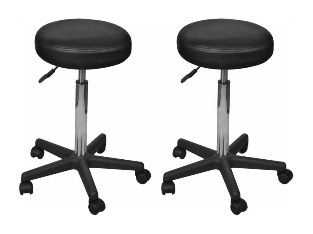 Black Faux Leather Home Furniture, 35.5 x 84 cm