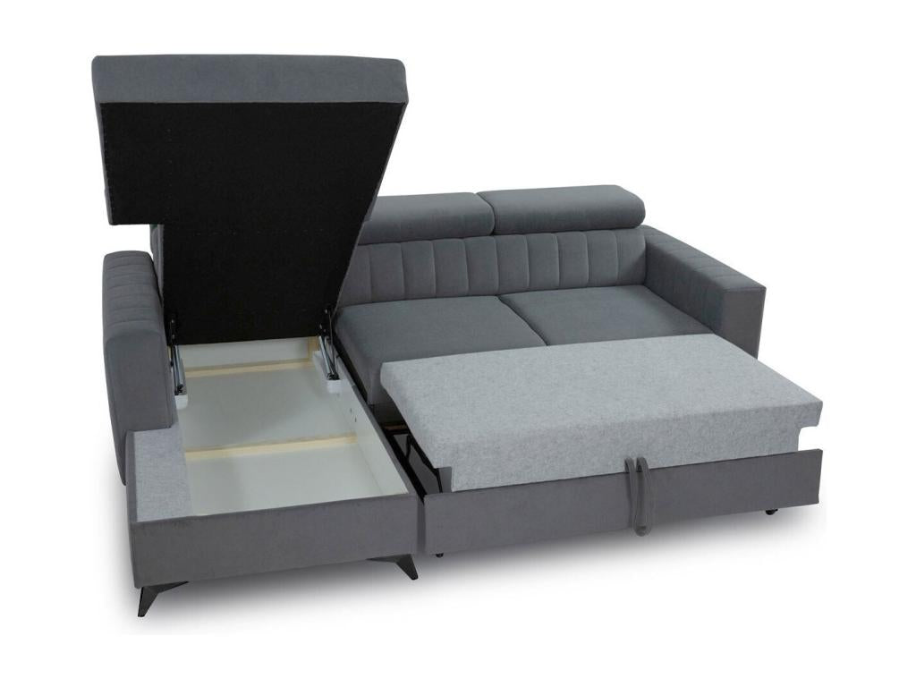 Gray Sofa, 236 x 172 x 82 cm