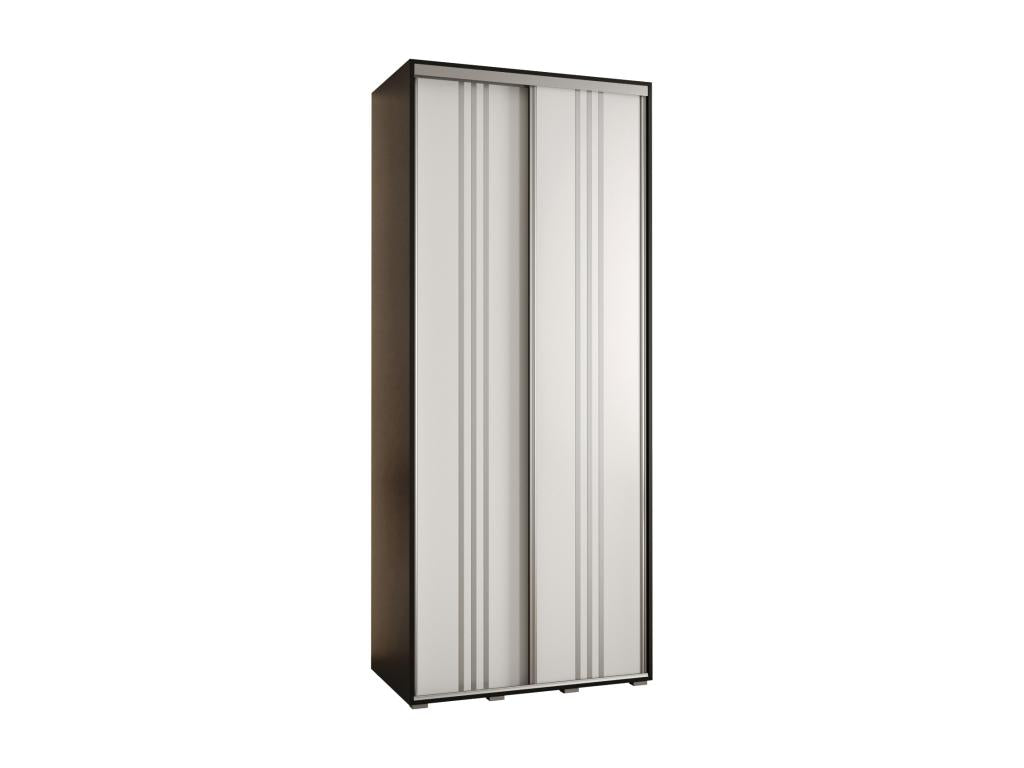 Black Wardrobe, 100 x 45 x 235.2 cm