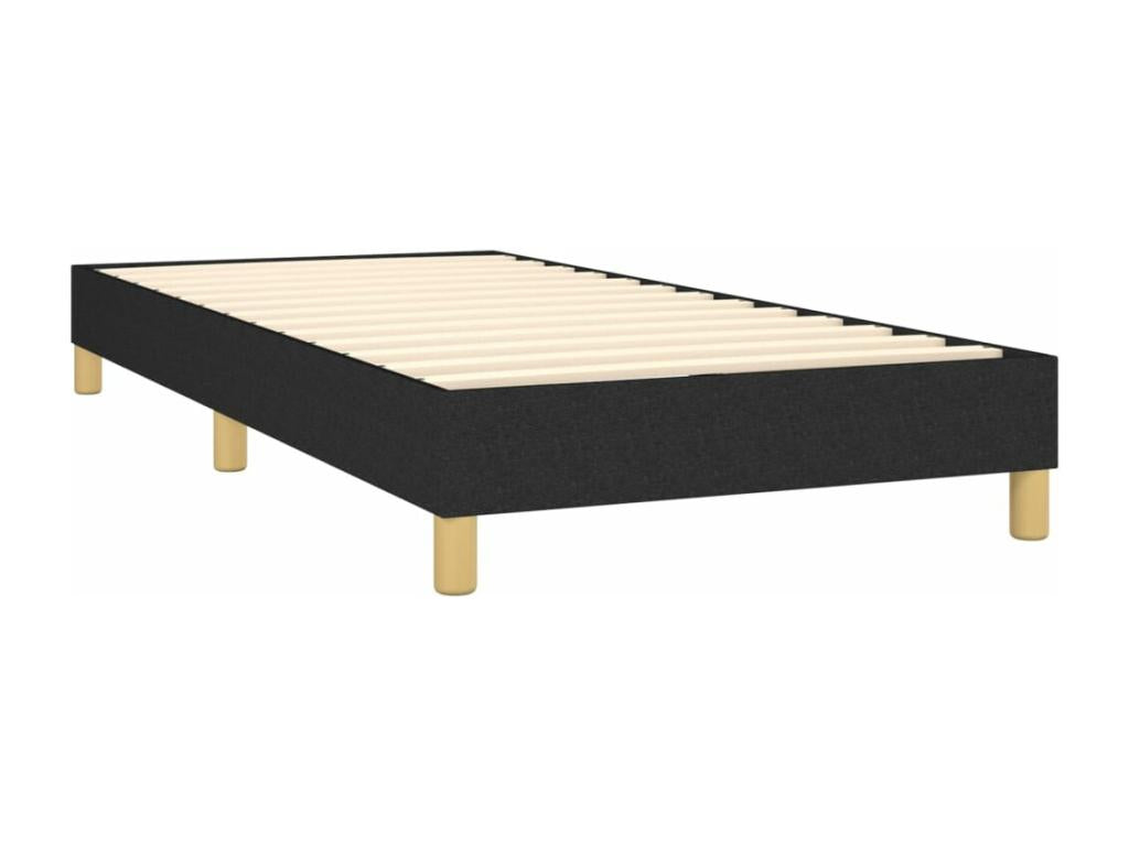 Black Fabric Mattress, 100 x 200 cm