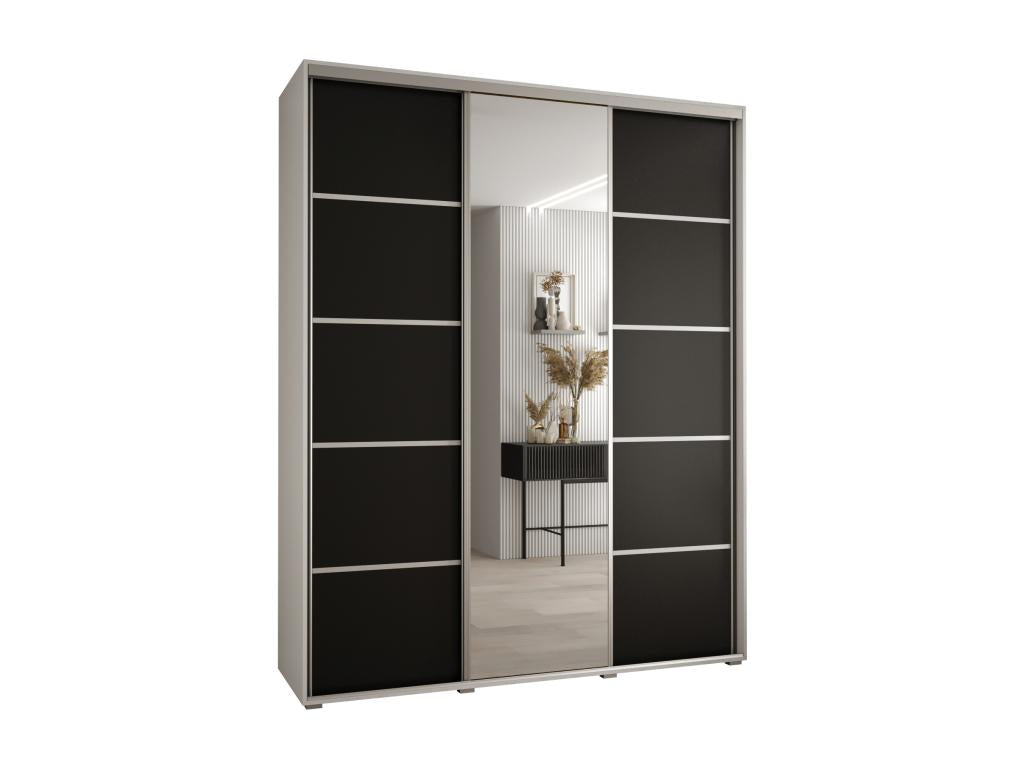 Black Wardrobe, 170 x 45 x 235.2 cm - dlz1766576421379