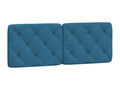 Blue Velvet Bed - dlz1766576206875