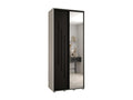 Black Wardrobe, 120 x 60 x 235.2 cm
