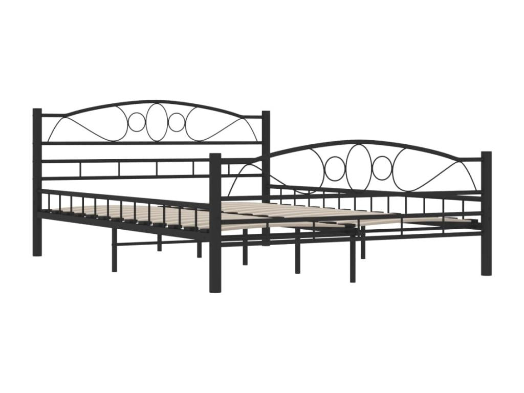 Black Bed Frame, 140 x 200 cm