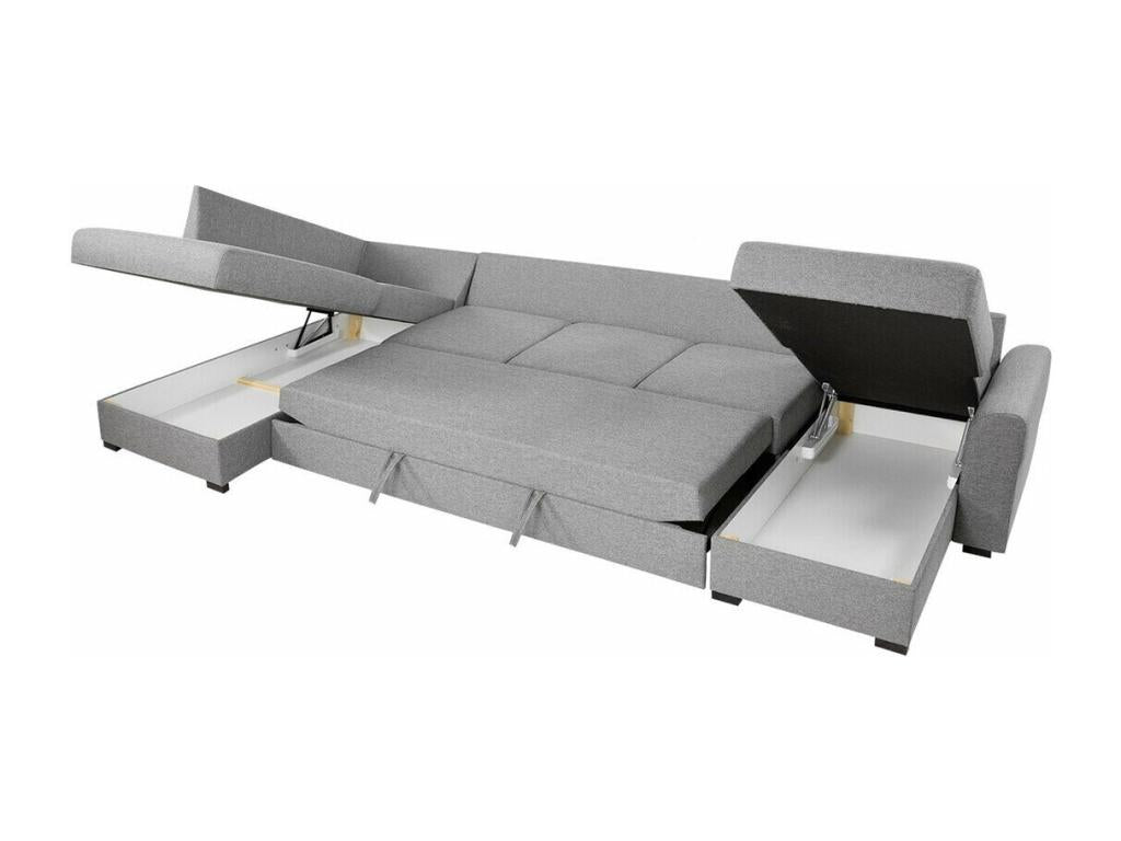 Brown Sofa, 370 x 186 cm