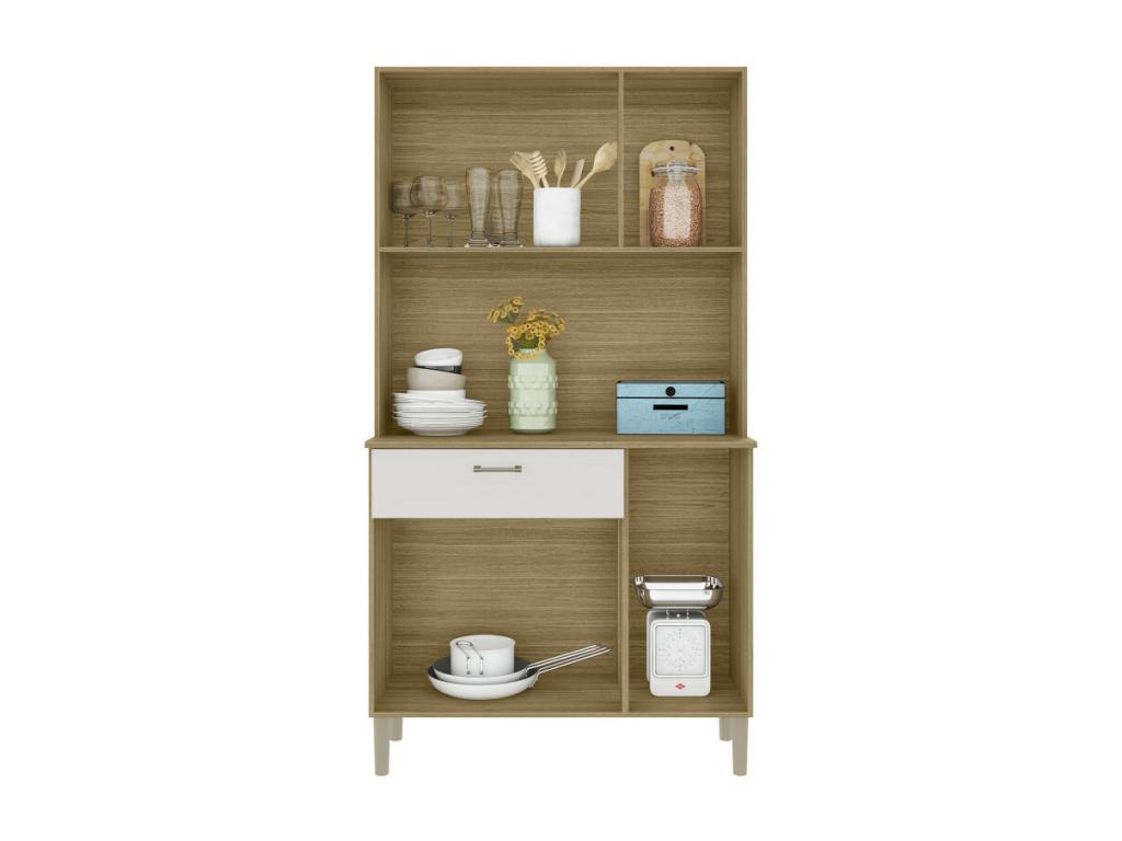 White Oak Wood Sideboard - dlz1766576202108