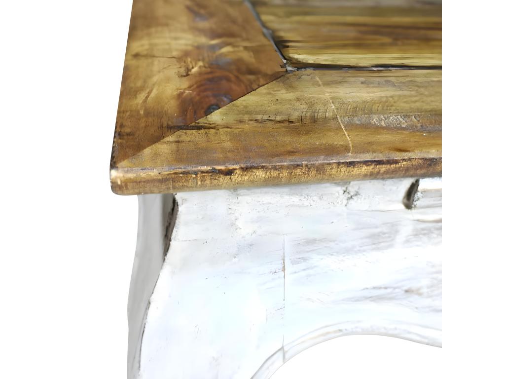 Brown Side Table, 50 x 50 x 35 cm