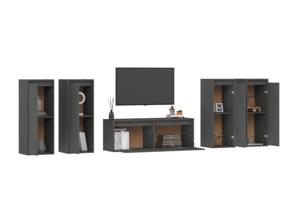 Gray Solid Wood Home Furniture