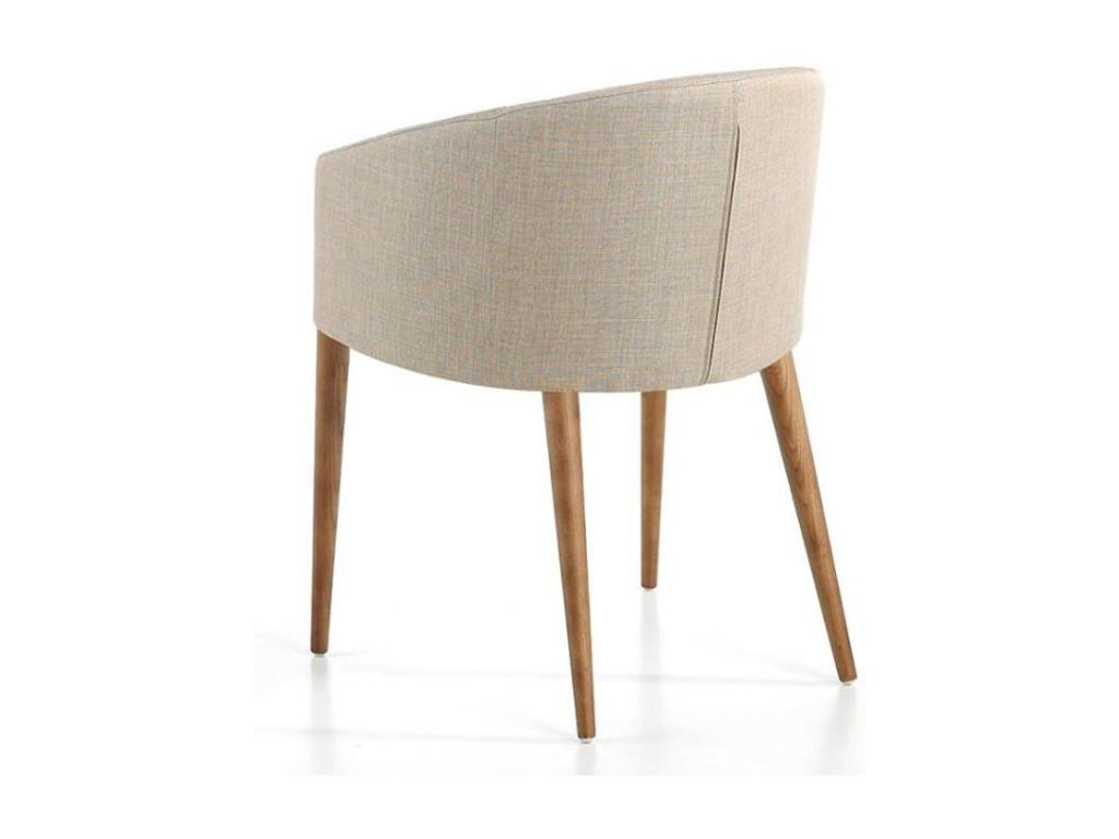 Gray Fabric Accent Chair