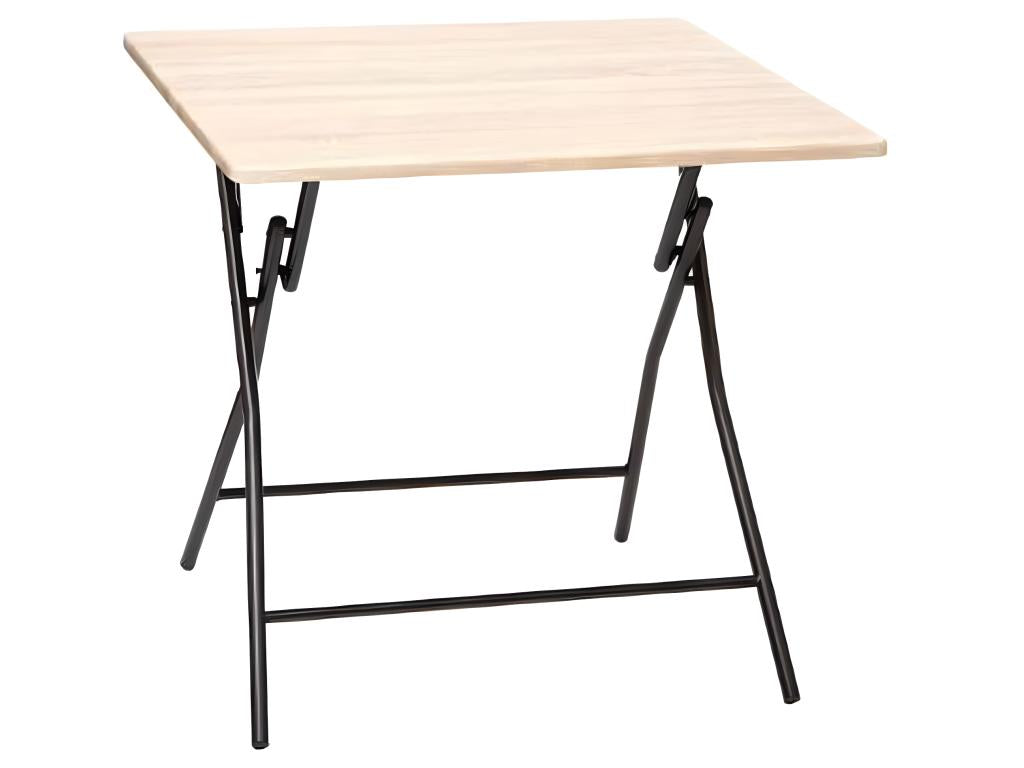 Beige Metal Side Table