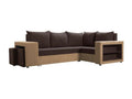 Brown Sofa, 250 x 162 x 85 cm