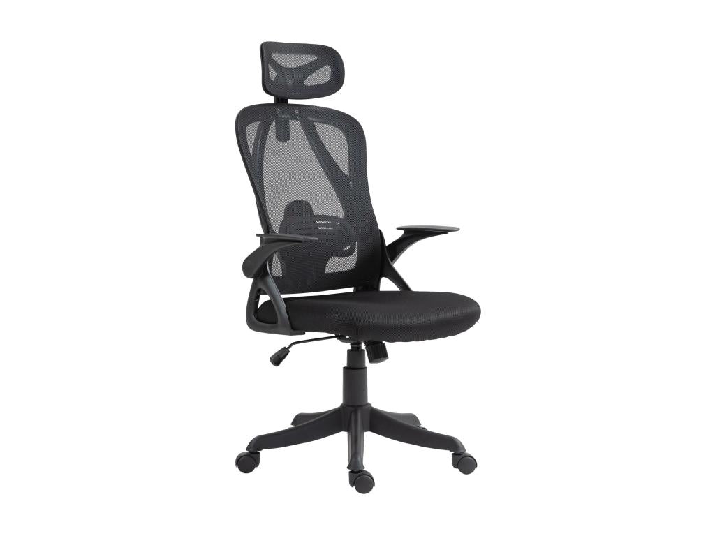 Black Fabric Chair - dlz1766576191926