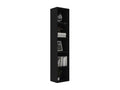 Black Bookcase, 40 x 30 x 189 cm