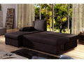 Brown Fabric Sofa Bed