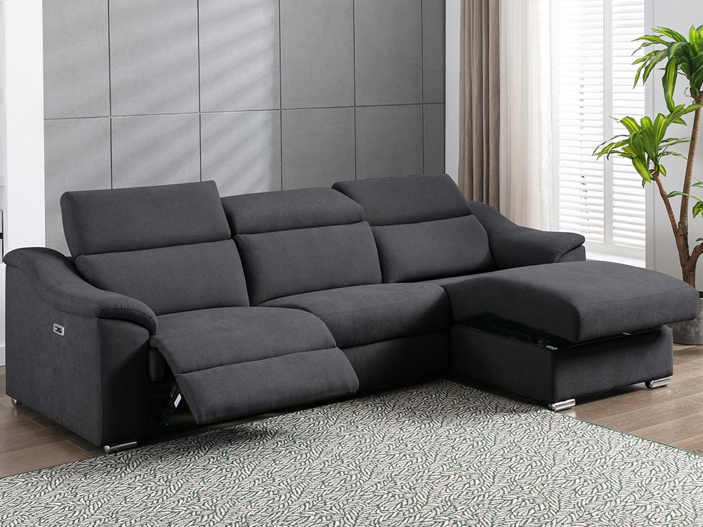 Anthracite Fabric Sofa