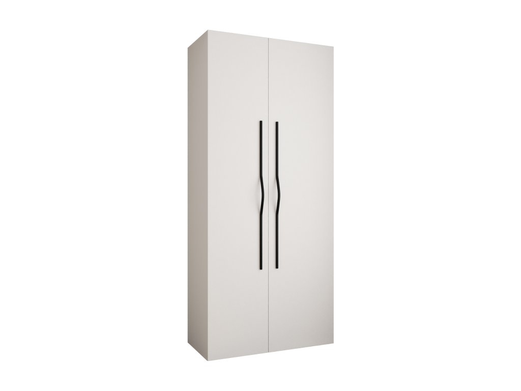 Black Wardrobe, 110 x 40 x 245.5 cm