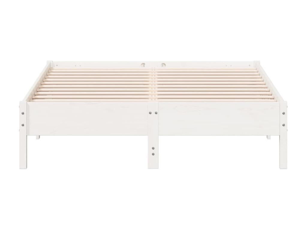 White Pine Wood Bed Frame, 120 x 200 cm
