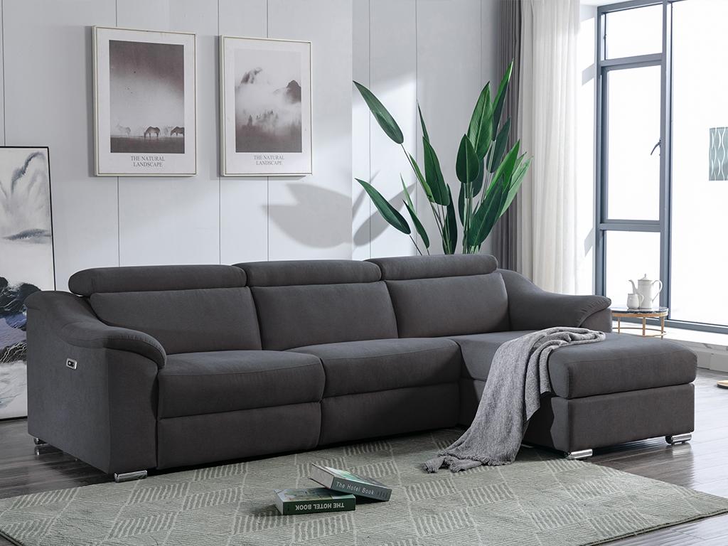 Anthracite Fabric Sofa