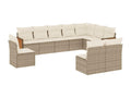 Beige Woven Resin Wicker Outdoor Furniture Set - dlz1766575960986